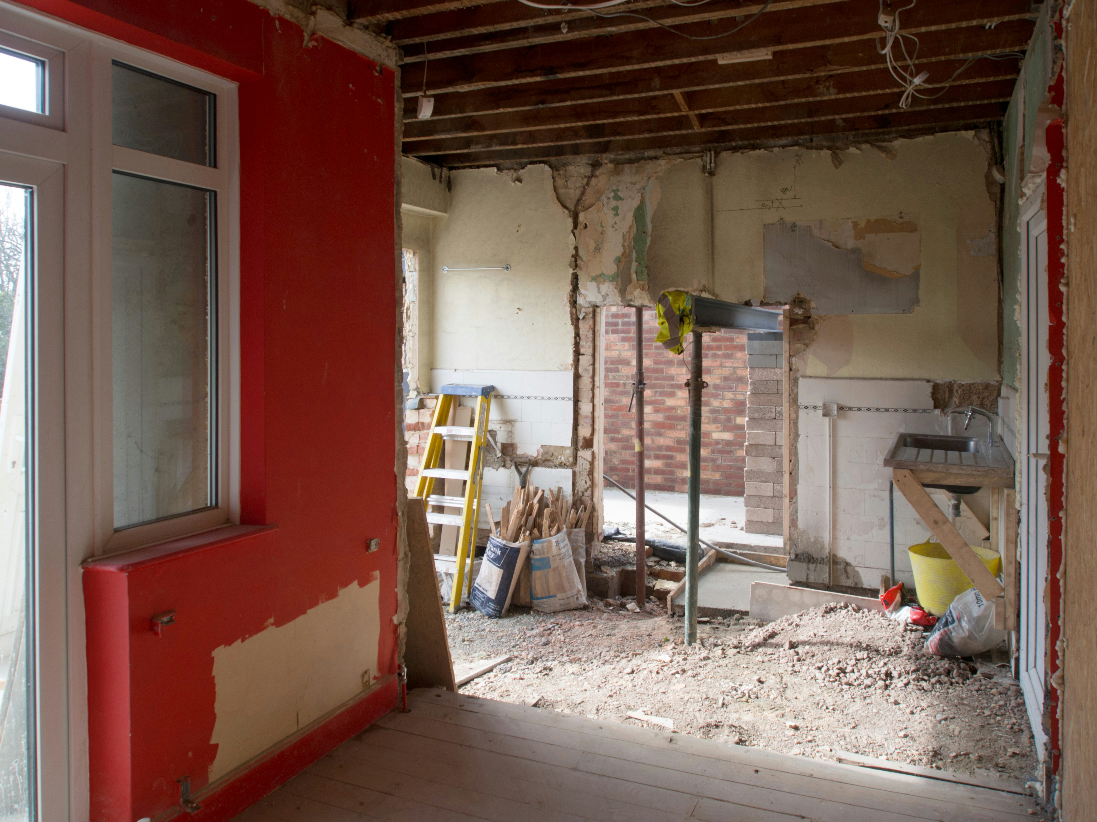 Renovation in progress